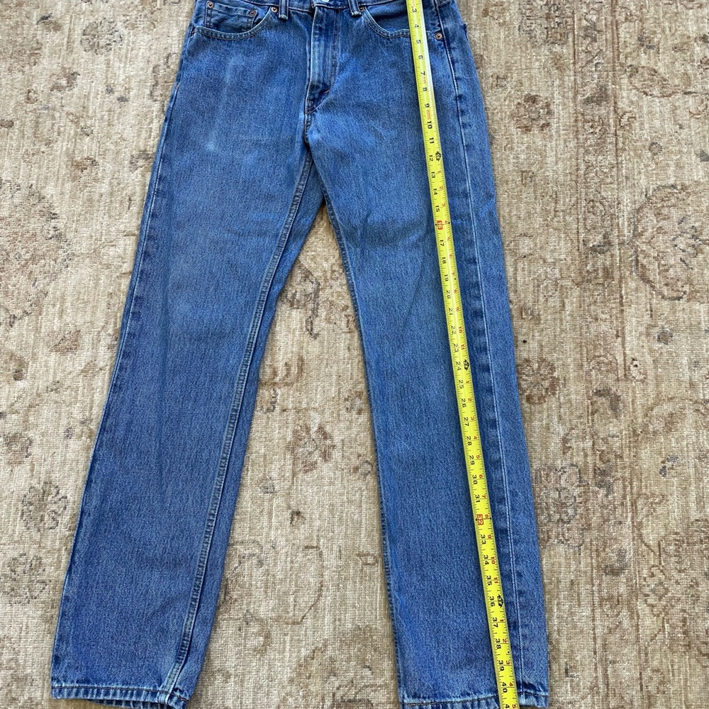 Vintage Levi’s 505 Staight leg Jeans Size 30 x 32 - Picture 5 of 11